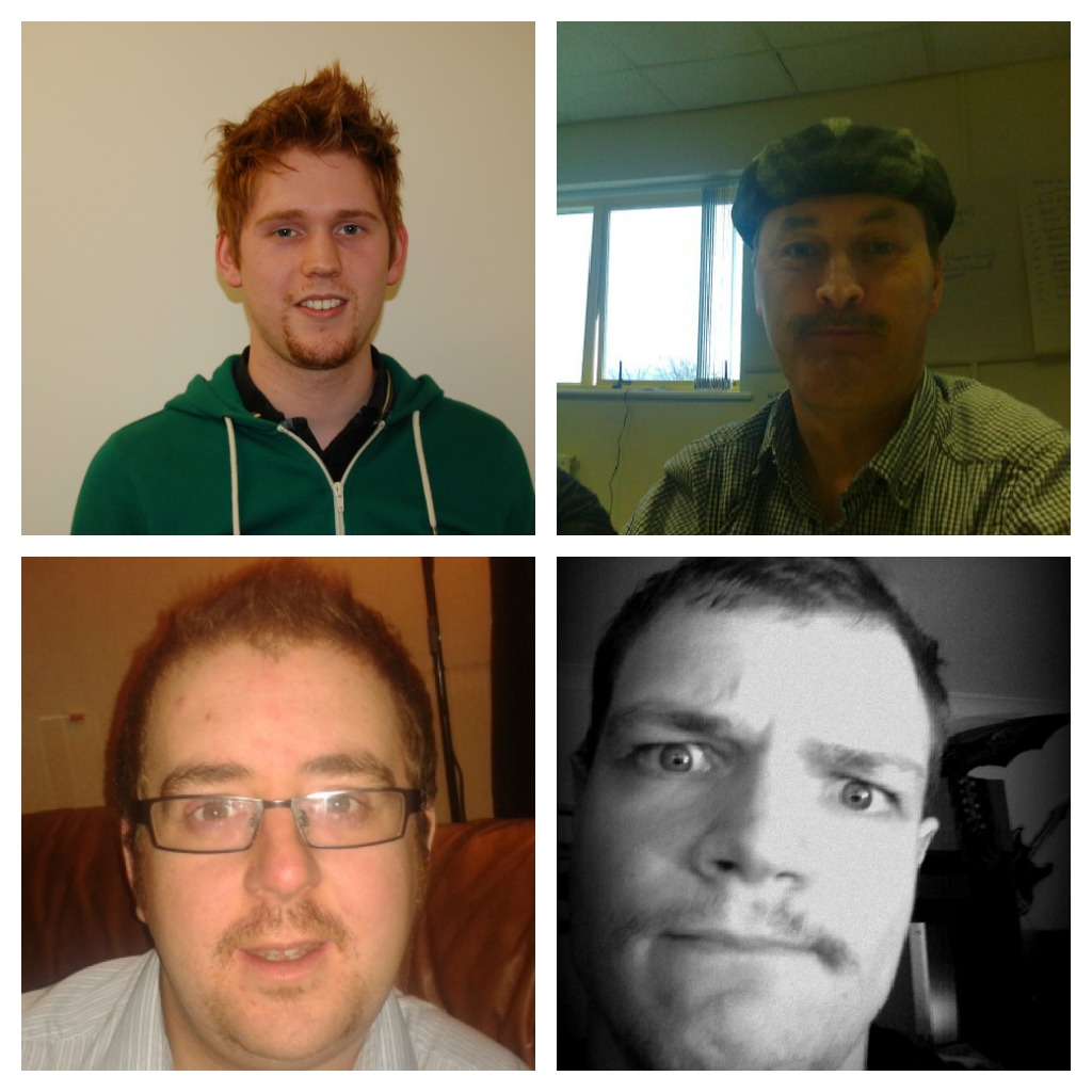 Andy Aitkens (The Consortium), Andy Dunkerley (WMS), Robert Mackenzie (WMS) and Robin Denton (Dawson)