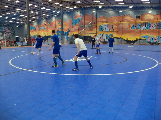 The Final match in Smiths News Futsal tournament